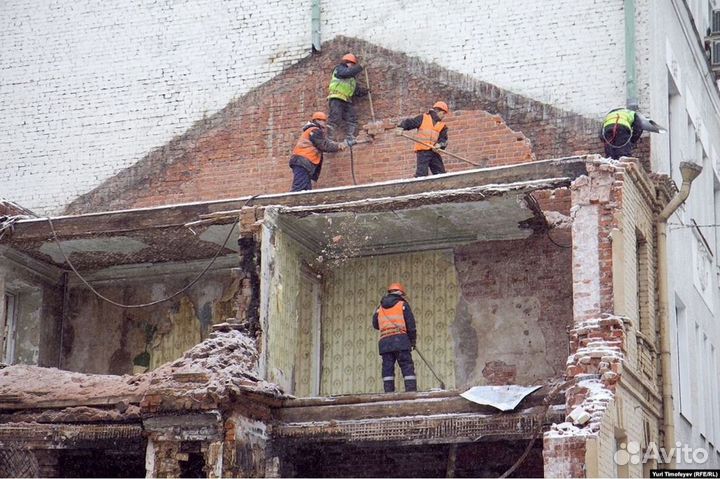 Демонтаж, уборка территории. Кадровый аутсорсинг