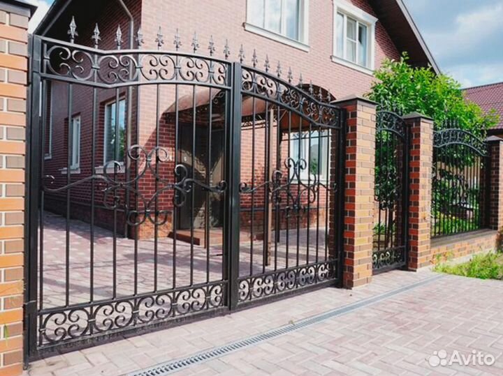 Ворота металлические