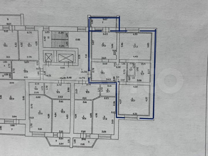2-к. квартира, 78,8 м², 9/10 эт.