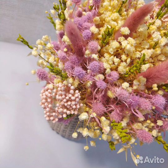 Букет из стабилизированных цветов