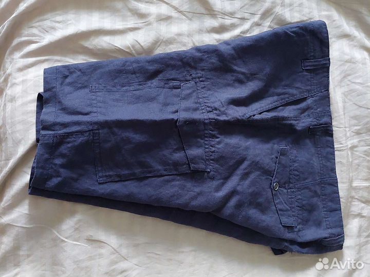 Шорты мужские лён 100