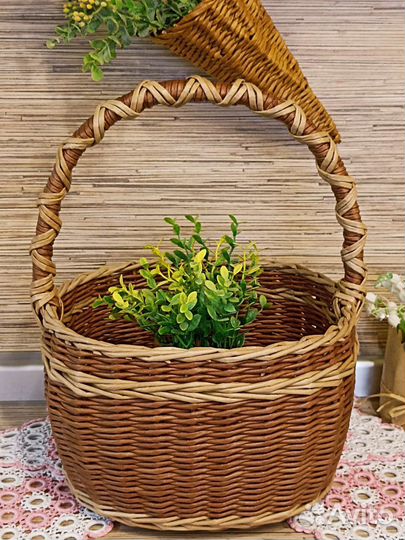 Корзина ручная работа