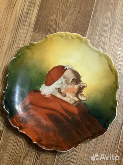 Тарелка антиквариат