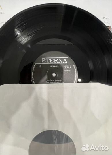 Виниловая пластинка LV Beethoven op.123 HQ 2LP