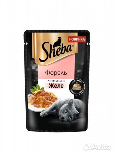 Влажный корм Sheba в ассортименте Шеба