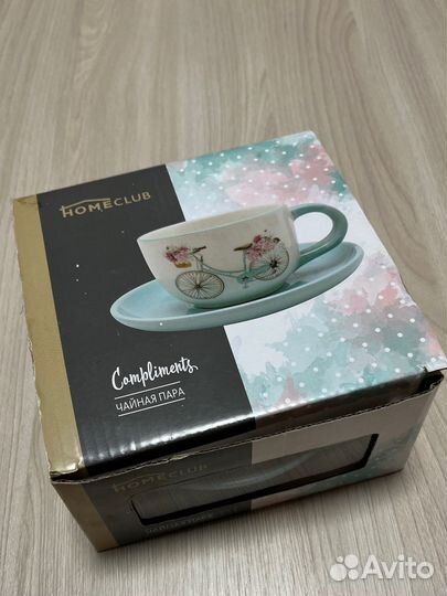 Чашка с блюдцем