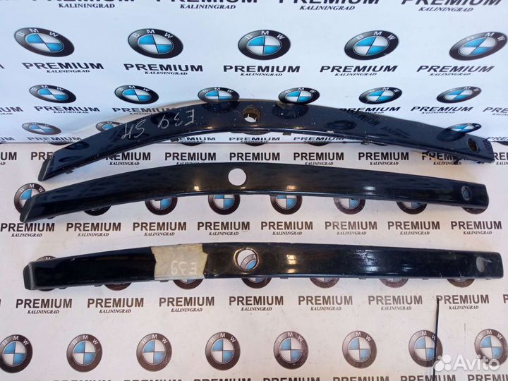 BMW 5 E39 Молдинги, накладки переднего бампера