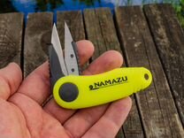 Ножницы для лески складные Namazu желтые