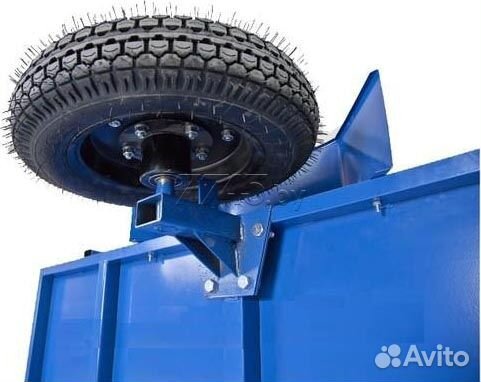 Телега для мотоблока 2-х местная