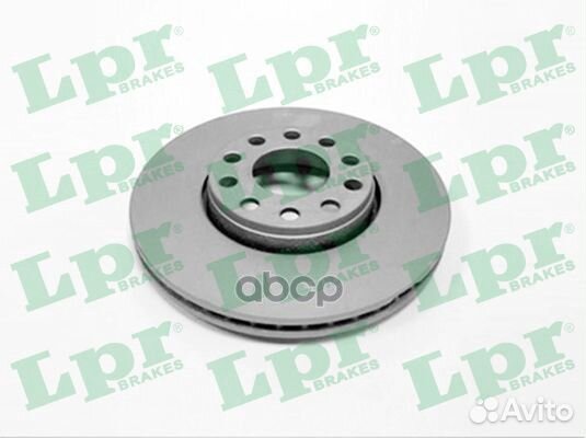 Диск тормозной V2004VR Lpr