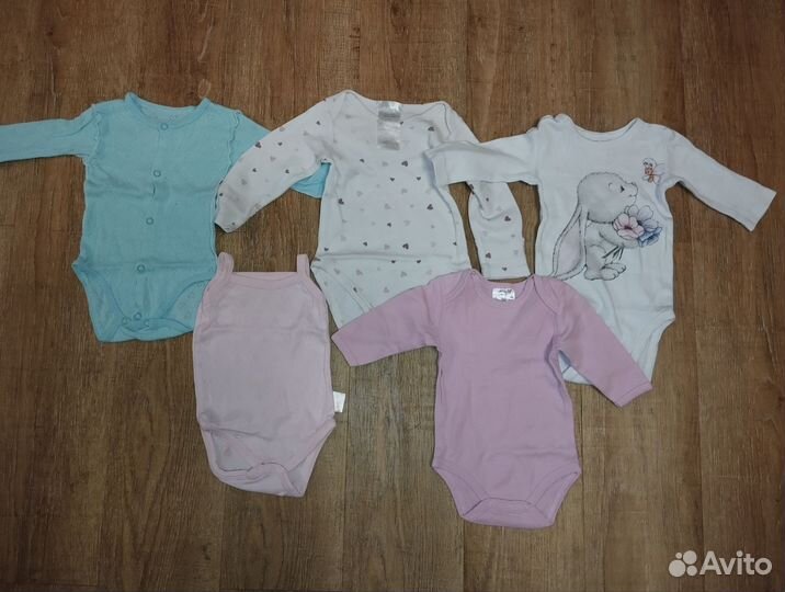 Вещи пакетом на девочку 62 68