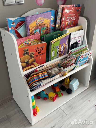 Книжная полка стеллаж монтессори