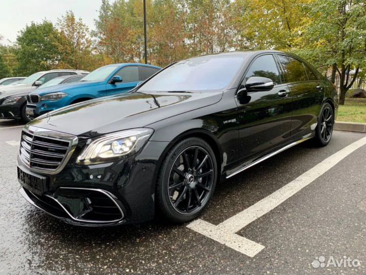 Рестайлинг Оригинал Mercedes w222 63