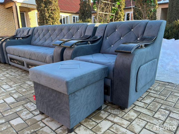 Мягкая тройка / мягкая мебель / диваны