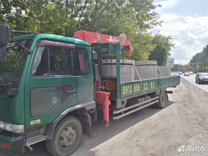 Предлагаю услуги манипулятора борт 6 метров,5 тонн