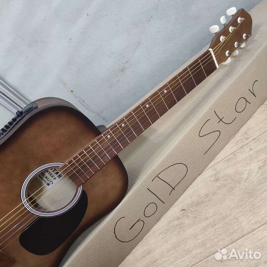 Электроакустическая гитара с широким грифом