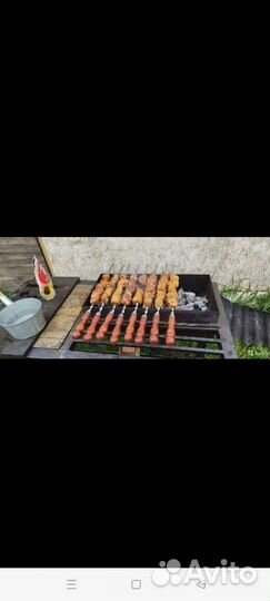 Кованый мангал из металла