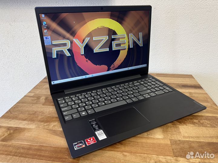 2022 Lenovo 8 ядер Ryzen 5-3500 8Gb SSD+1000Gb FHD
