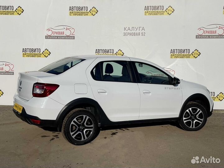 Renault Logan Stepway 1.6 CVT, 2020, 86 435 км