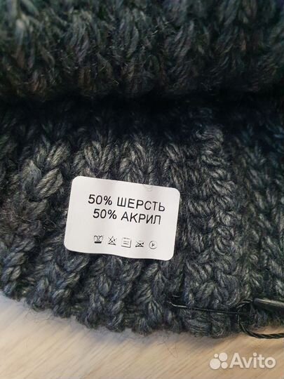 Шапка балаклава с ушками новая