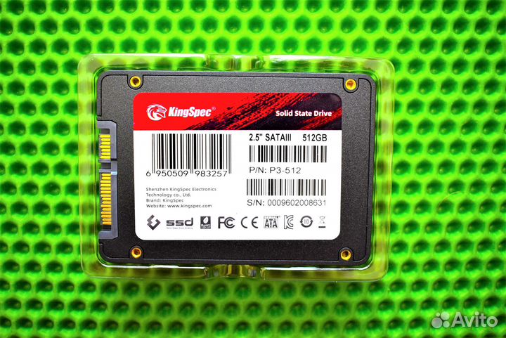 SSD KingSpec 512 гб 2.5