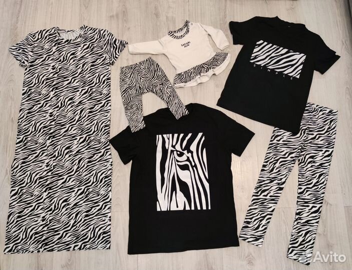 Фэмэли-лук на 4-5 членов семьи