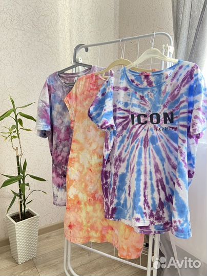 Окрашивание одежды тай-дай