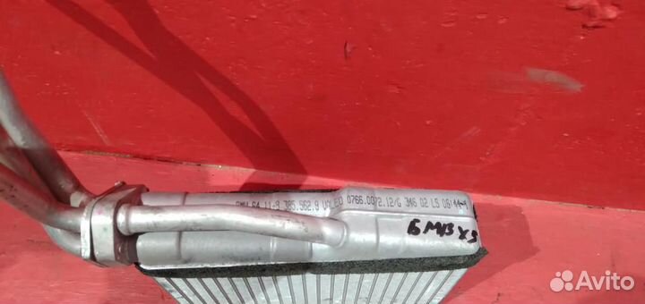 Бмв Х5 E53 радиатор печки отопителя c трубками