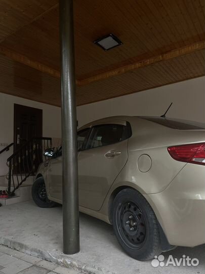 Задний бампер kia rio 3