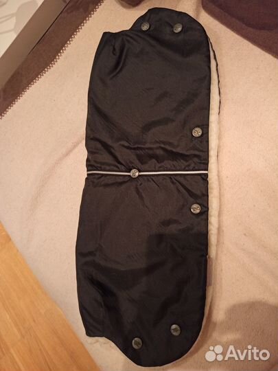 Муфта для рук на коляску Little Trek чёрная