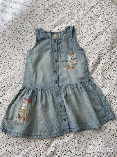 Пакет одежды 2-3 года (92-98) +бейсболка H&M