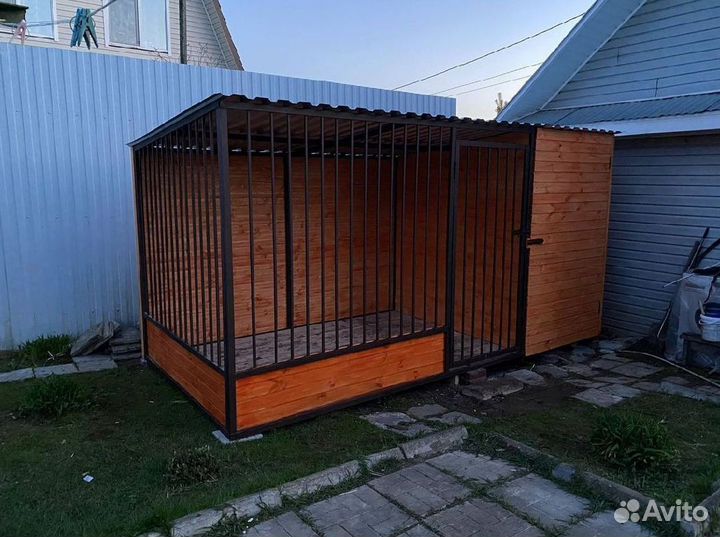Вольер для собак под ключ