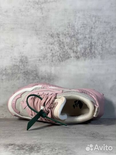 Кроссовки off white odsy 1000 розовые