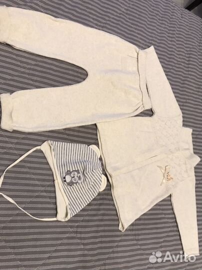 Детская одежда на девочку пакетом 74-80