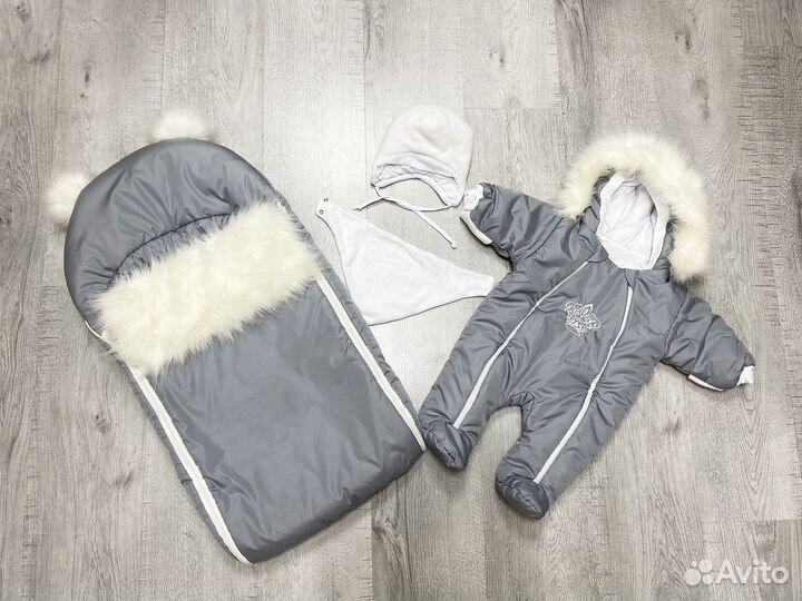 Зимний комбинезон и конверт