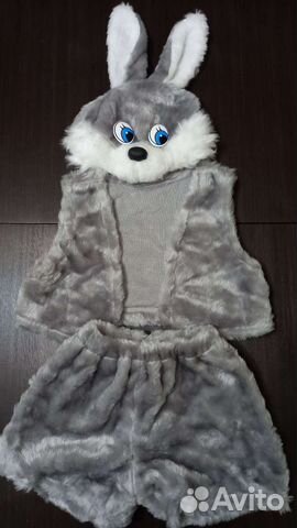 Новогодний костюм зайка