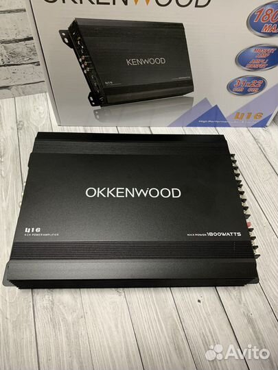 Усилитель 4х канальный, новые