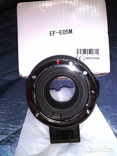 Переходное автофокусное кольцо-адатер EF-EOS M для