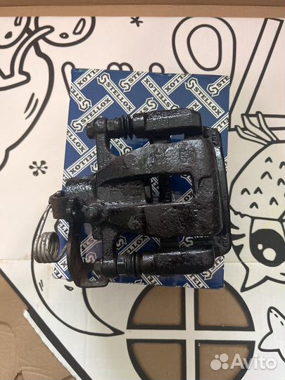 Суппорт тормозной на kia rio