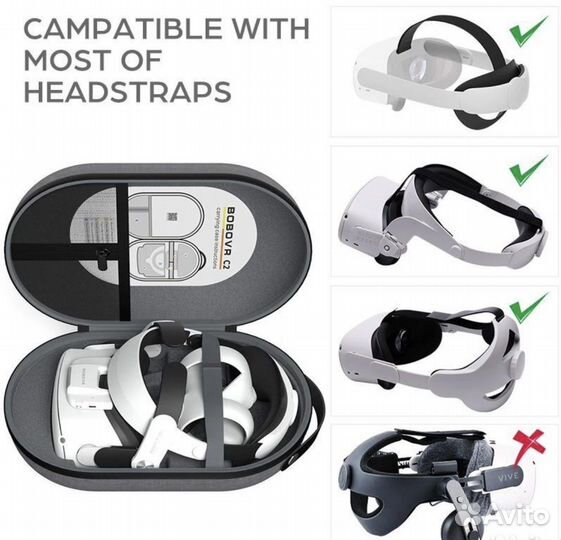 Oculus Quest 2. Кейс BoboVR C2
