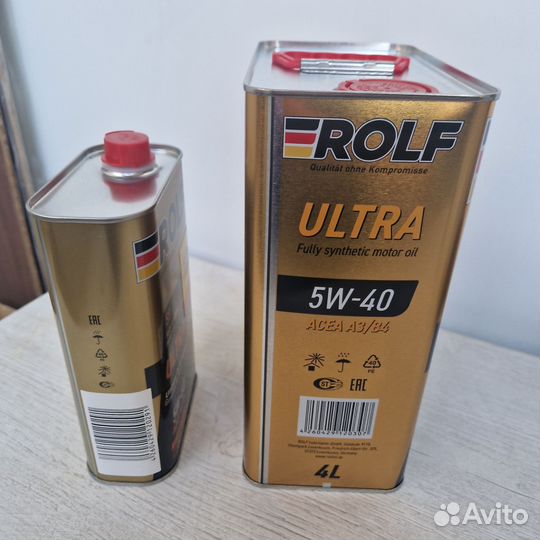 Моторное масло rolf ultra 5w40