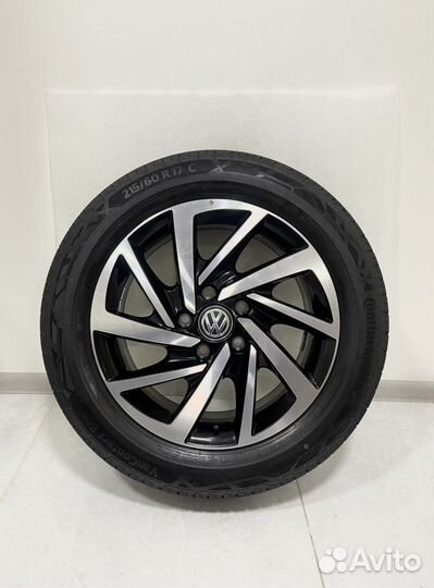 Новые Volkswagen T6, T6.1, Dunlop 215/60 R17C