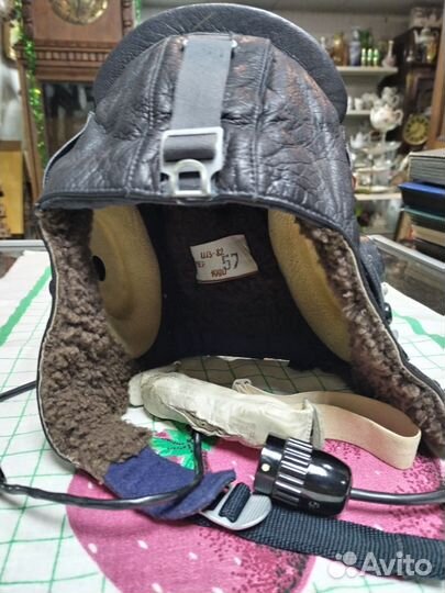 Шлемофон летный зимний