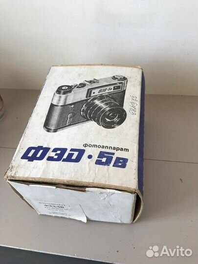 Пленочный фотоаппарат фэд 5в