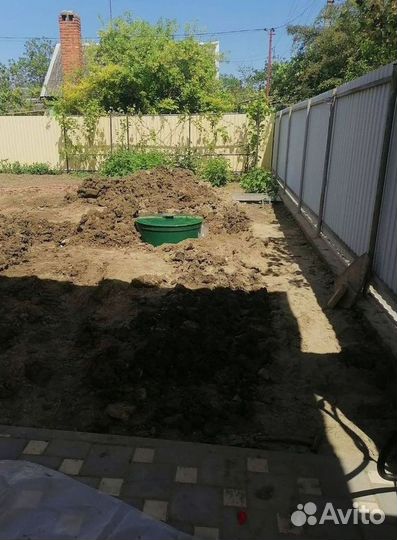 Установка канализации септик под ключ