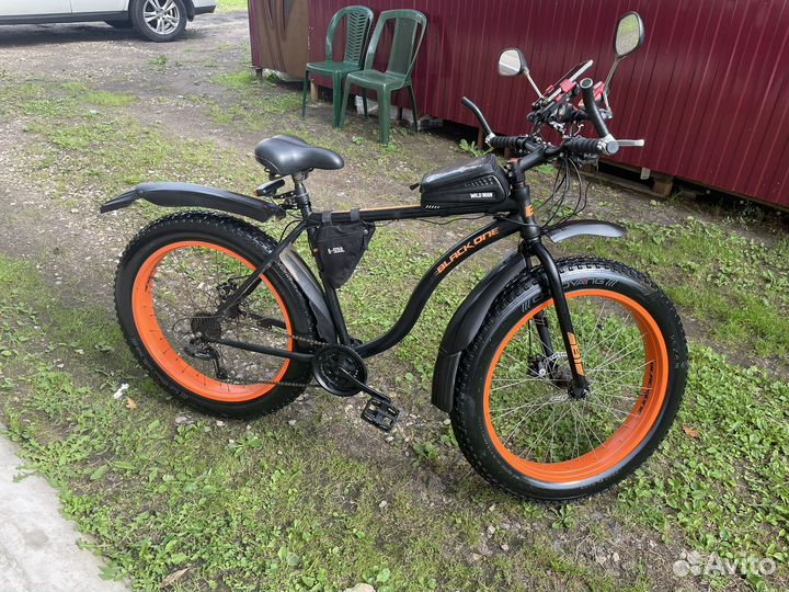 Велосипед фэтбайк Black one 