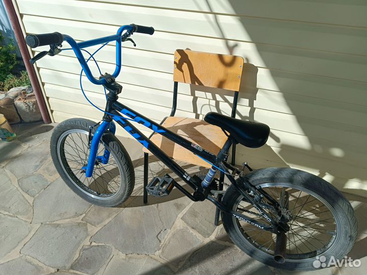 Bmx Tech team FOX (синий,черный)
