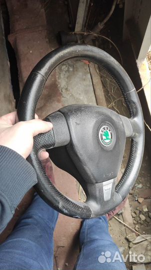 Спортивный руль octavia a5 rs дорест