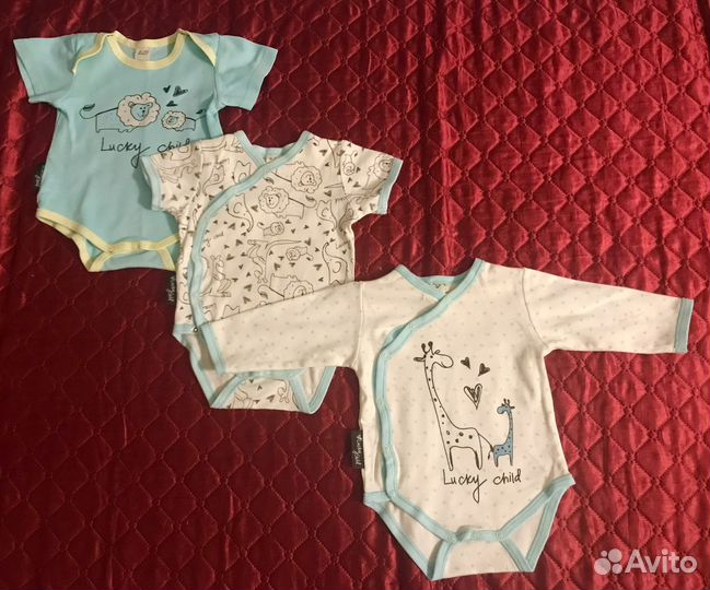 Детская одежда для мальчиков от 0 до 6 месяцев