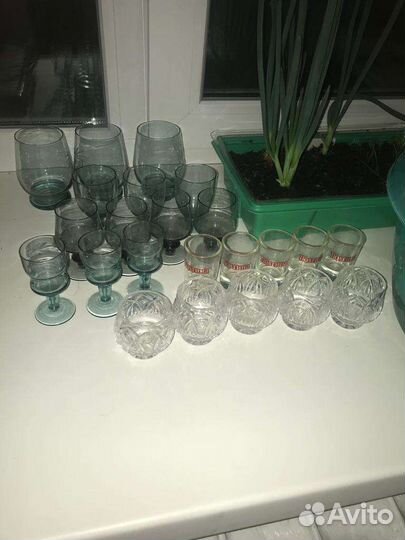 Хрустальная посуда бу